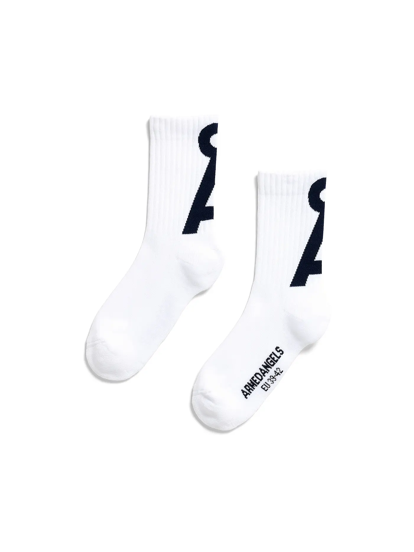 ARMEDANGELS | Socken SAAMUS pigment blue-green ash | weiss